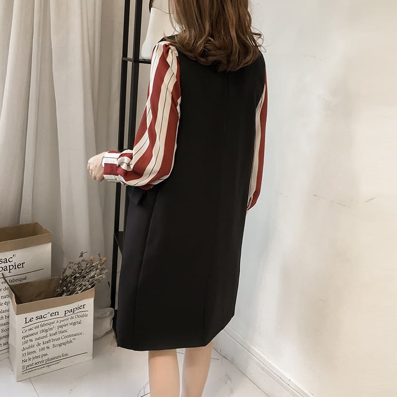 シンプル ロング丈 ジレトレンチ